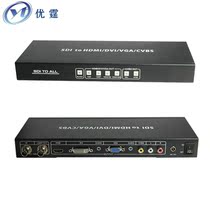 Youting 3G-SDI to HDMI DVI VGA Composite and SDI synchronous conversion distributor