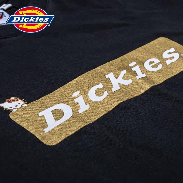 Dickies2015男式夏季新款HELLO KITTY印花全棉短袖T恤152M30HK14