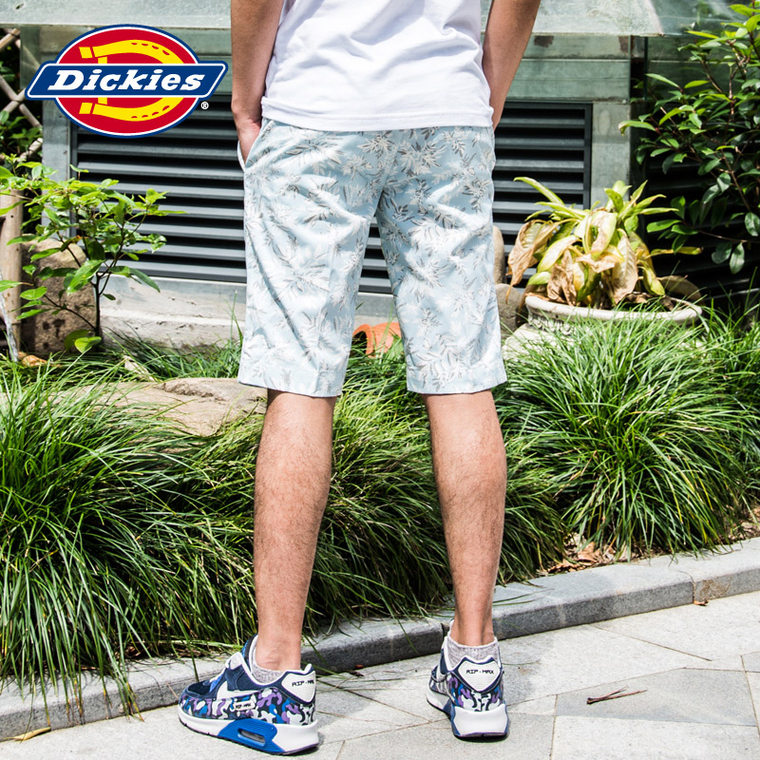 Dickies2015男式印花纯棉短裤152M40EC03