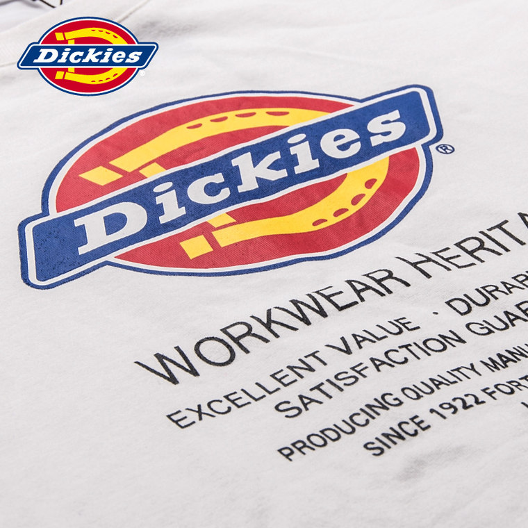 Dickies2015纯棉短袖T恤女 新版经典Logo印花TEE 夏装新品WL401L