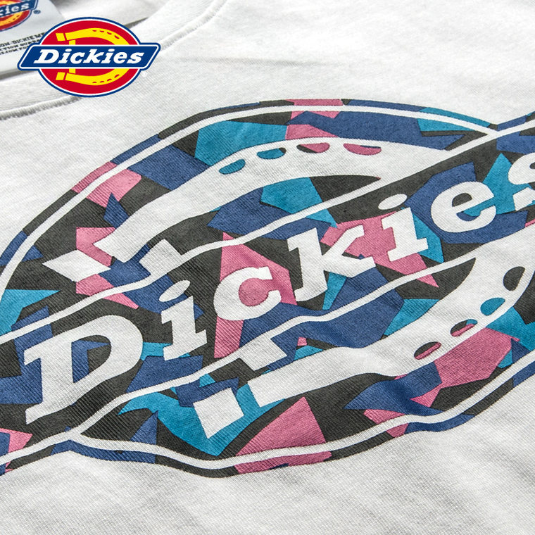 Dickies2015夏季新款短袖T恤女 圆领显瘦印花休闲女装152W30WD28