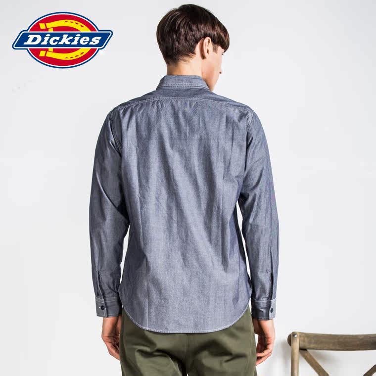 Dickies15秋季新款男上装长袖衬衫