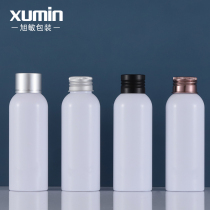 Xumin packaging spot 100ml plastic PET toner empty bottle cosmetics white pure Dew cap bottle PWG