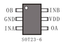 Songhan SH8023868 Magnetic Holding Relay Drive Chip Universal Control Magnetic Holding Customized Universal Two-way Drive