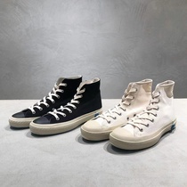 Japanese native version SHOES LIKE POTTERY Nissan High Help Sail Cloth Shoes Men and women Cash bags Shunfeng