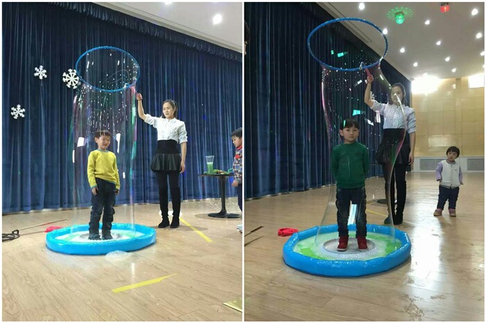 泡泡秀套人套装表演演出工具道具套人泡泡圈套人道具泡泡水浓缩液