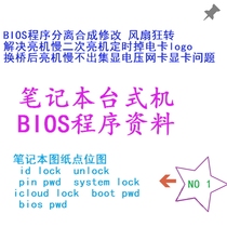 Lenovo Lenovo 500s-14ISK Z41-70 Z51-70 Y50c V4000 BIOS Data Program