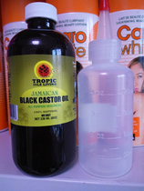 Spot Black castor oil hair hair growth oil hair grows oil