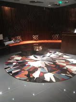 Hand-made custom meeting room abstract carpet Hotel private room project carpet Wool nylon living room carpet