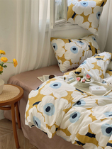 Pear Dreams Lorinins Spring Summer Retro Light Extravaganza 40 Pure Cotton Four Sets Full Cotton Linen Quilt Cover Bedding