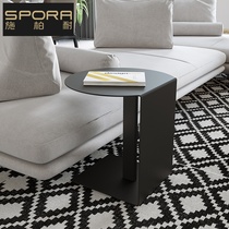 Nordic light luxury coffee table Living room simple net red bed side sofa side cabinet corner Balcony small table Mini