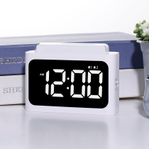 HT 2021 new smart student uses silent charging alarm clock bedroom multi - functional desktop electronic clock HA 80