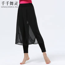 Modern Dance Dance Practice Tent Mordale Snow Spinnet Floating Body Pants Ethnic Classical Dance Training Performance