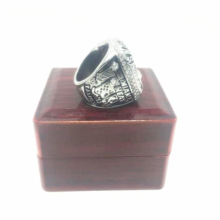 热火詹姆斯冠军戒指篮球套装指环球迷生日礼物饰品手办