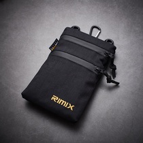 CORDURA wear-resistant waterproof mobile phone bag mens running bag wearing belt outdoor multifunctional light camouflage small hanging bag