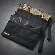 Outdoor sports shoulder bag handbag envelope mens multifunctional waterproof camouflage shoulder bag can carry ipad bag