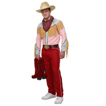Halloween Carnival trembles circus stage performance American West Marty cowboy star cowboy costume