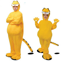 Halloween stage performance movie theme play costume children adult toddler Garfield dress up parent-child costume