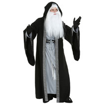 Cosplay Halloween Stage Show Adult Luxury Wizard Magician Hero Play Big Cloak Costume