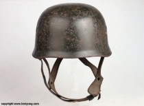 World War II German Paratrooper M38 Helmet (ET68 4228)