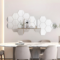 Restaurant Wall Decoration Background Pendant accessories Wall-mounted Net Red Light Luxury Wall Decorated Living Room bedroom minimalist splicing