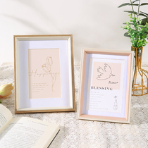Brief Photo Frame Creative Pendulum Table Plus Rinse Photos 6 Inch 8 Inch Photo Album Frame Children Like Frame Photo Frame Small Swing Table