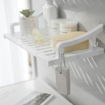 Bathroom Shelve Toilet Toilet Kitchen Washroom Wash Bench Suction Wall Free of perforated wall-mounted wool towels