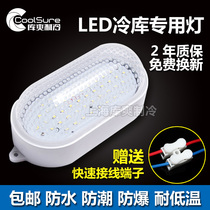 Factory direct 8W20W bathroom waterproof explosion-proof moisture-proof low temperature resistant emergency lighting LED cold storage special light 220V