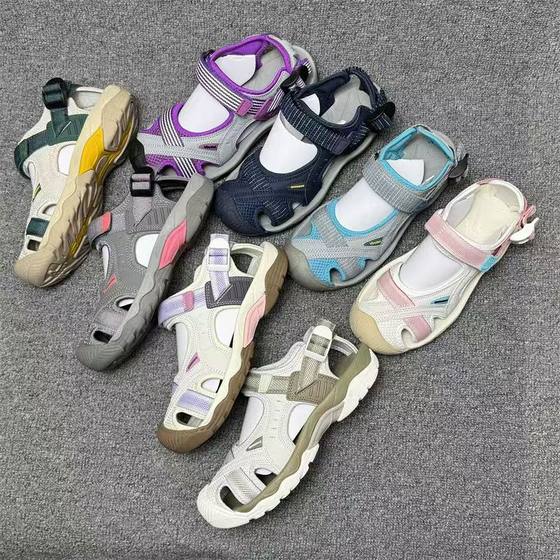 수출 대외 무역 남성 및 여성 Baotou Sports Sandals 통기성이 아닌 트레이싱 신발 안티 슬립 퀵 건조 외부 해변 신발 수출 대외 무역 남성 및 여성 Baotou Sports Sandals 통기성이 아닌 트레이싱 신발 안티 슬립 퀵 건조 외부 해변 신발