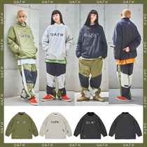 2122GAFH Korean ski suit Single double board male and female waterproof wind set head round collar loose casual blouse jacket