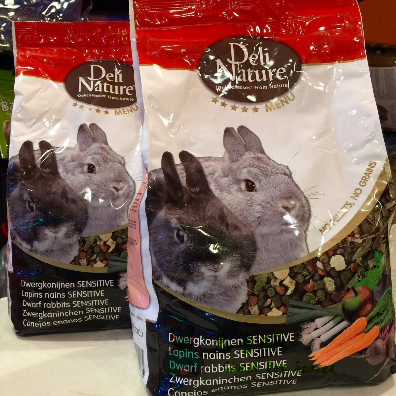 这款兔粮为敏感兔粮可以预防软便适口性非常不错的一款兔粮