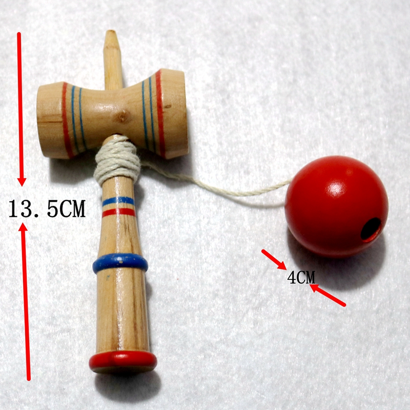 Wooden Toy Sword Ball Sword Jade Movement Expands Toy Puzzle Toy Skills Ball Skills Cup Competition Sword Ball