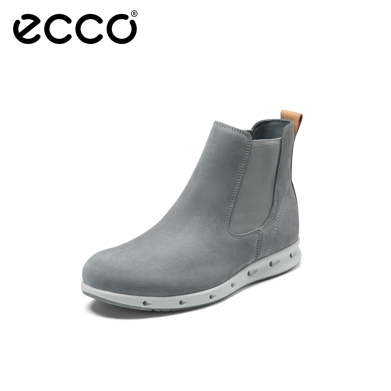 ECCO爱步高帮运动鞋男 透气男鞋靴子时尚切尔西皮靴 透氧400164 ECCO爱步高帮运动鞋男 透气男鞋靴子时尚切尔西皮靴 透氧400164
