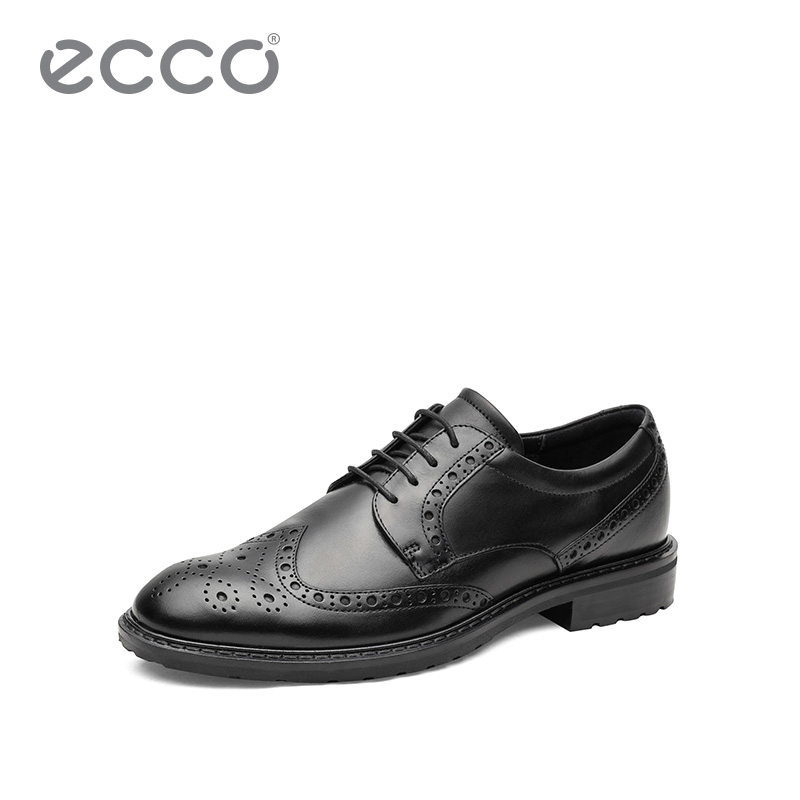 ECCO爱步商务正装皮鞋男 秋季英伦德比鞋雕花布洛克鞋 唯途640314 ECCO爱步商务正装皮鞋男 秋季英伦德比鞋雕花布洛克鞋 唯途640314