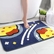 Cartoon toilet absorbent floor mat bathroom non-slip mat home toilet toilet door mat carpet door mat carpet door mat
