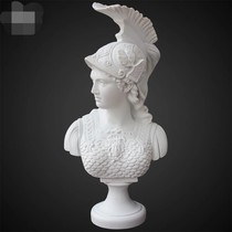 Athena plaster head art teaching aids Sketch large character model portrait still life sculpture decoration Statue mail