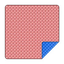 Increased Picnic Mat Outdoor Portable Children Waterproof machine washable ultra-light thickened beach crawling anti-damp cushion ultrasonic