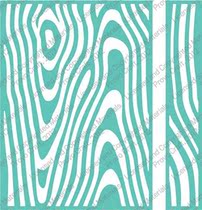 Cuttlebug 5*7 inch folding bump embossed template wood grain 2001430