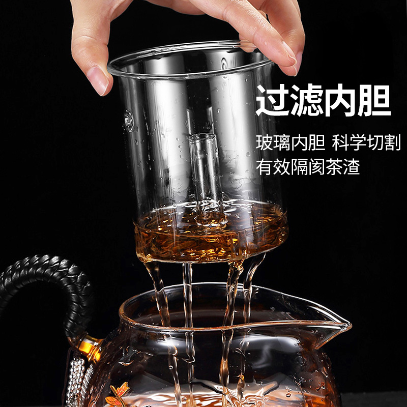 It still fang glass cooking pot boiled red tea ware to hold the network trill kettle kung fu tea mercifully single pot of flower pot