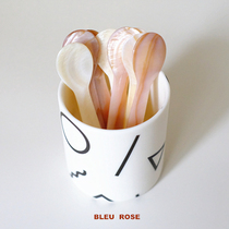 BLEU et ROSE (pearl spoon)Fritillary creative coffee spoon ins Korean style dessert jam spoon Tableware