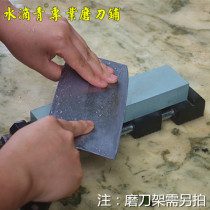 Green carbon 400 mesh oil stone grinding stone oil Stone household kitchen knife rough grinding open blade water droplets green grinding stone Hall