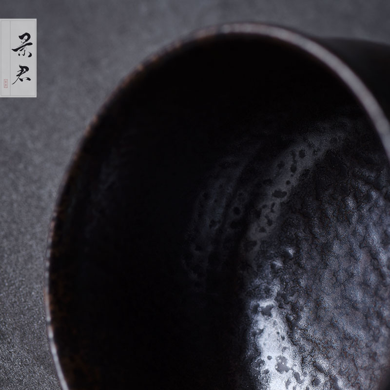 JingJun variable glaze checking coarse pottery tea to wash to the Japanese style always doing mercifully hot bowl of tea tea barrel 1