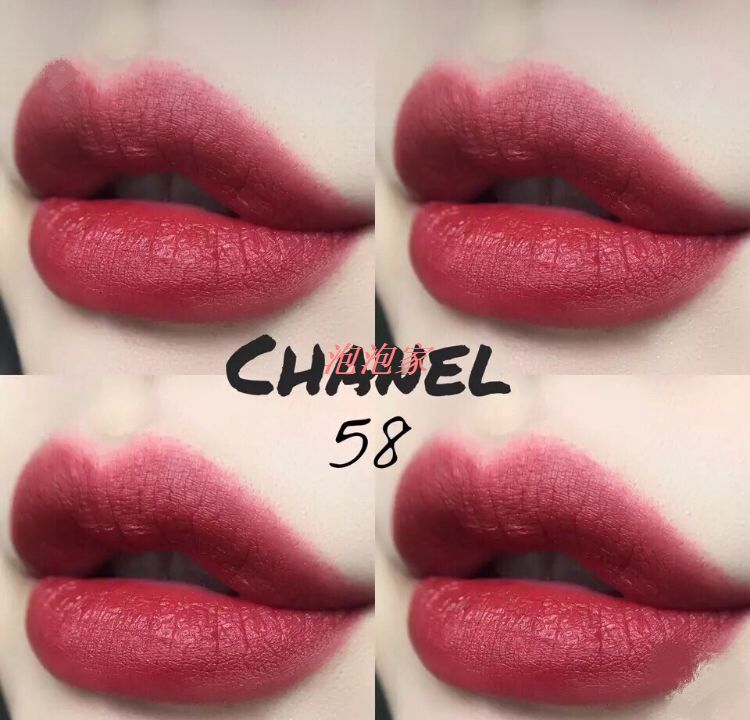 韩国免税店正品chanel香奈儿丝绒炫亮唇膏口红43 56 58 62 63包邮