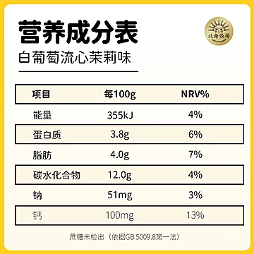 北海牧场宝石碗白葡萄流心茉莉味[5元优惠券]-寻折猪