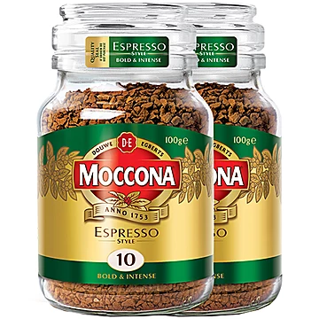 [进口】Moccona意式浓缩冻干黑咖啡100g*2瓶[5元优惠券]-寻折猪