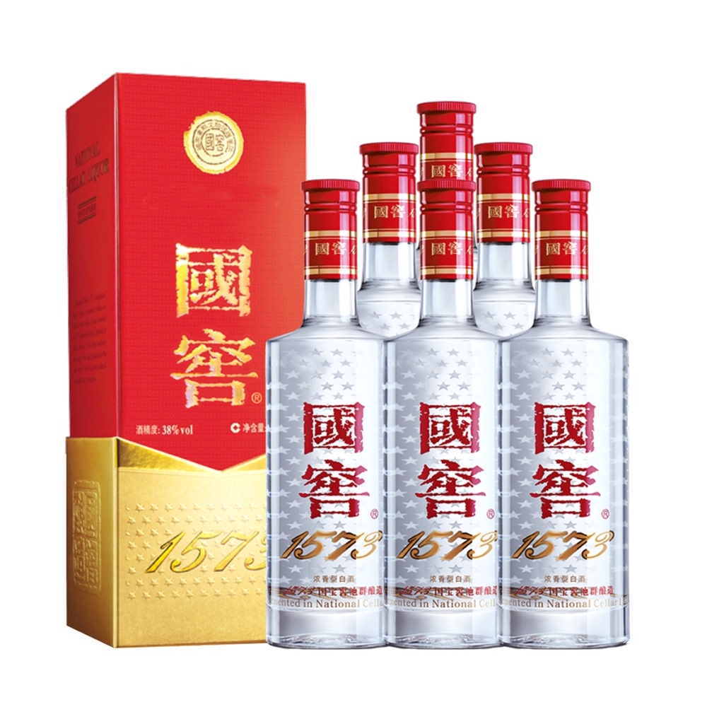 泸州老窖国窖1573经典装38度500ml6瓶