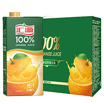 汇源橙汁饮品1000ml*6盒[5元优惠券]-寻折猪