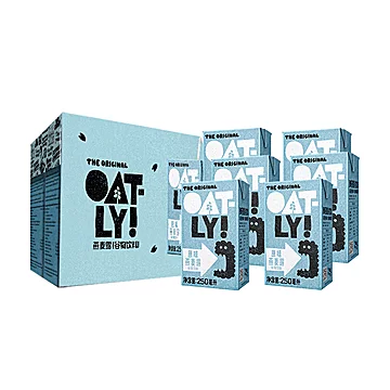 OATLY噢麦力燕麦奶原味低脂250ml*12瓶[18元优惠券]-寻折猪