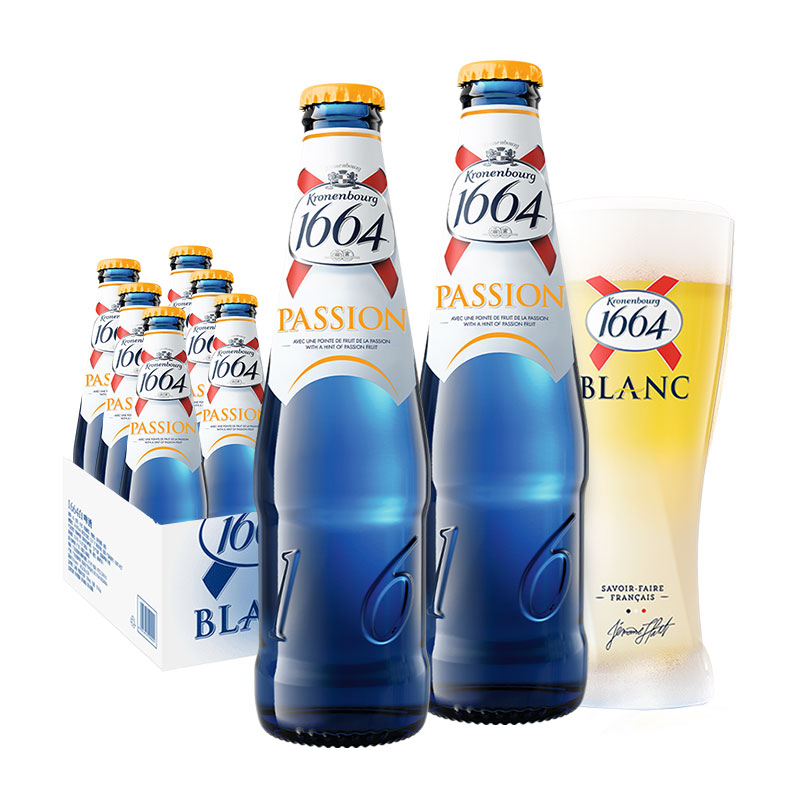 Kronenbourg 16641664啤酒百香果啤酒图片_2