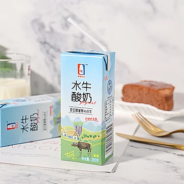 南国乳业酸奶水牛常温酸奶200gx12盒[10元优惠券]-寻折猪